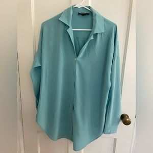 Turquoise blouse
